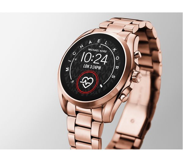 michael kors android watch rose gold