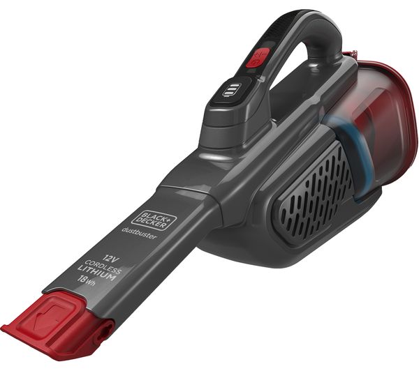 Image of BLACK + DECKER Dustbuster BHHV315J-GB Handheld Vacuum Cleaner - Red & Grey