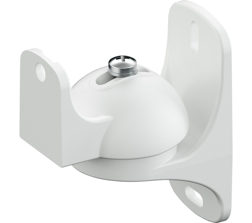 EAK50W-A Wall Mount Tilt & Swivel Speaker Bracket – Twin Pack, White