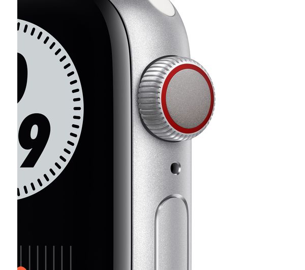 Buy APPLE Watch Series 6 Cellular Silver Aluminium with