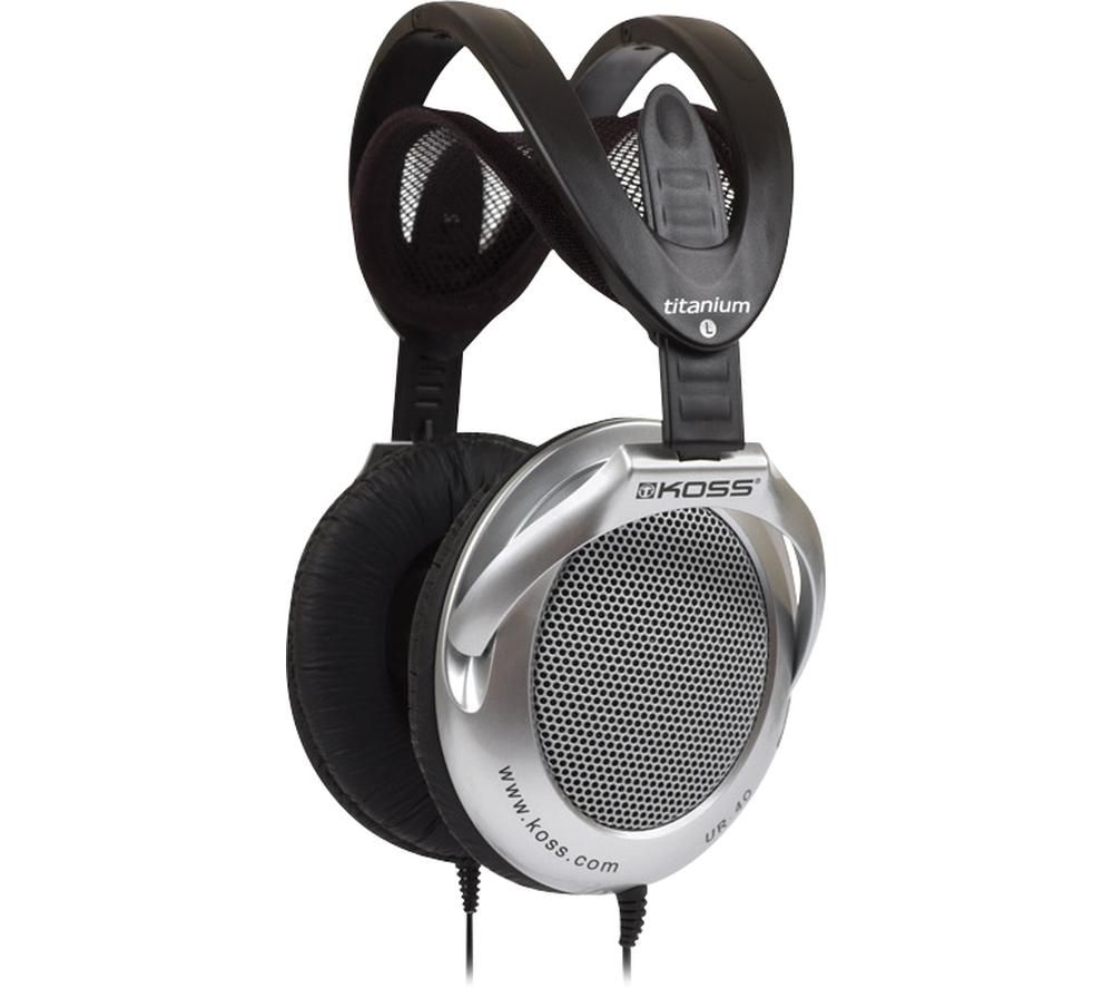 KOSS UR40 Headphones - Silver