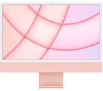 £1649, APPLE iMac 4.5K 24inch (2021) - M1, 512 GB SSD, Pink, macOS Big Sur, Apple M1 chip, RAM: 8 GB / Storage: 512 GB SSD, Retina 4.5K Ultra HD display, n/a