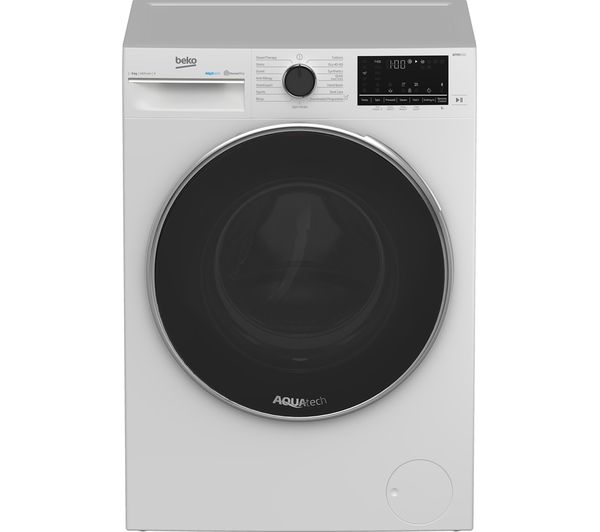 Image of BEKO Pro AquaTech B5W51041AW Bluetooth 10 kg 1400 Spin Washing Machine - White