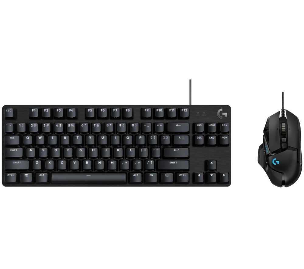 G413 SE TKL Mechanical Gaming Keyboard & G502 Hero Optical Gaming Mouse Bundle