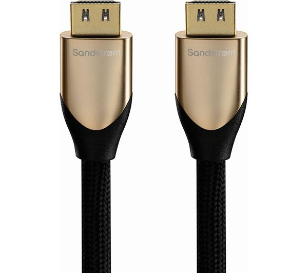 Sandstrom S2hdmi324 High Speed Hdmi Cable With Ethernet 2 M