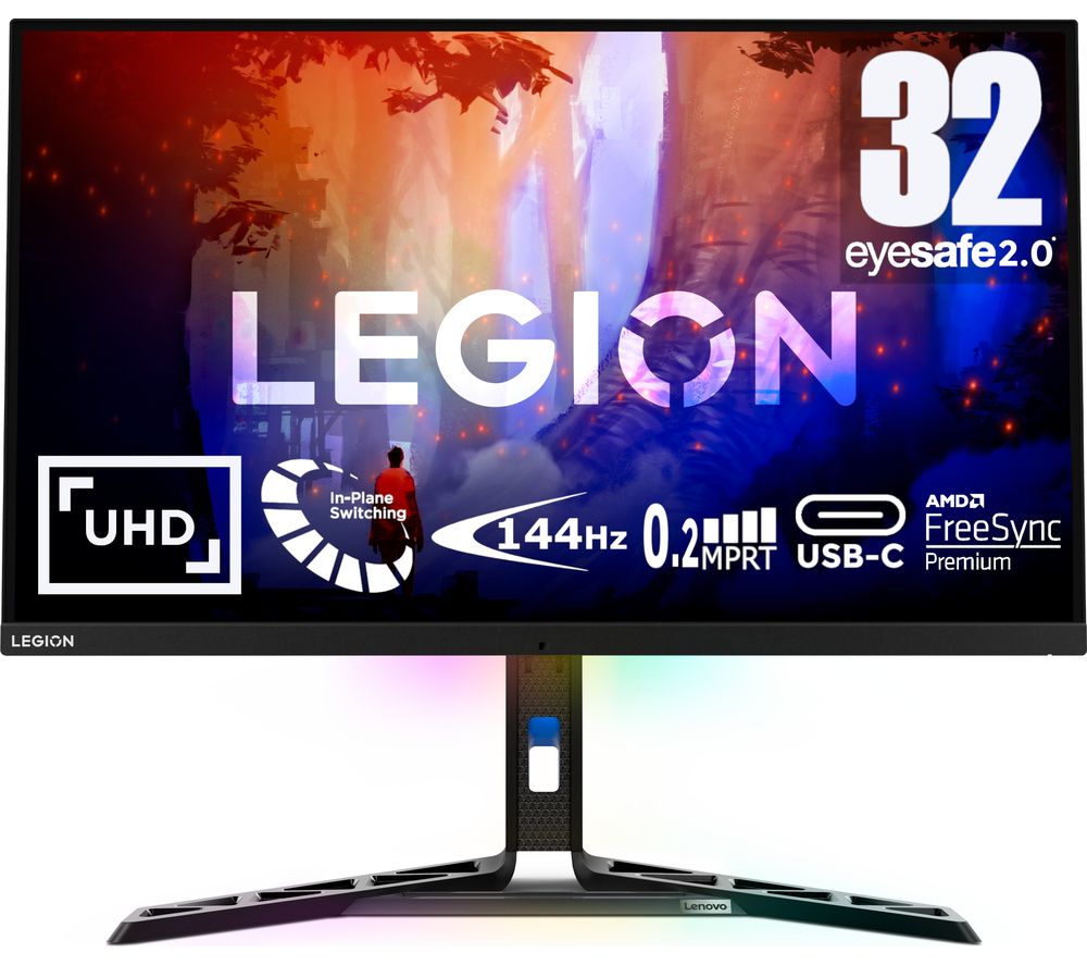 Legion Y32P-30 4K Ultra HD 31.5" Gaming Monitor - Black