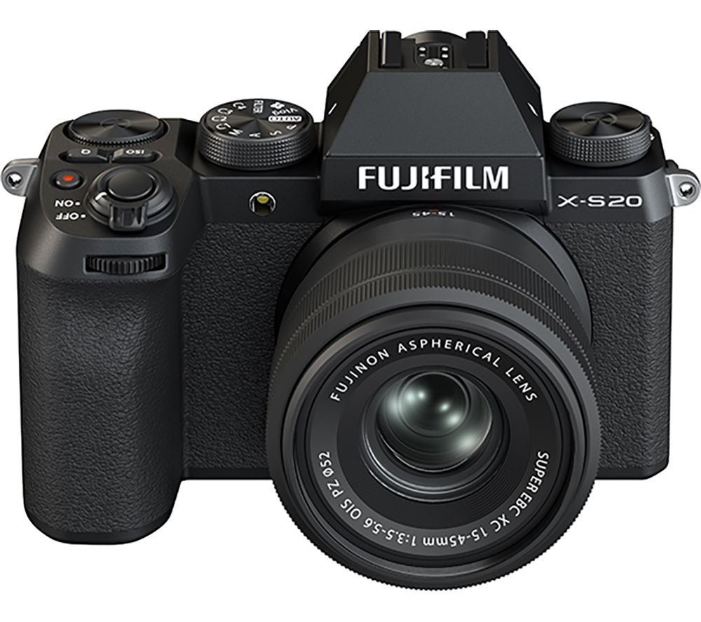 X-S20 Mirrorless Camera with FUJINON XC 15-45 mm f/3.5-5.6 OIS PZ Lens