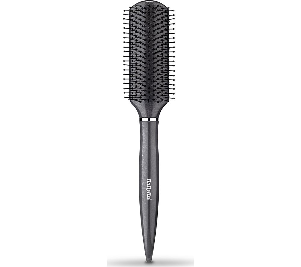 BAB591431U Diamond Styling Hair Brush - Grey