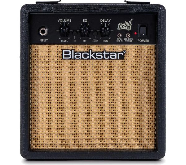 Blackstar 10 W Debut 10e Combo Guitar Amplifier Black Blackstar 10 W Debut 10e Combo Guitar Amplifier Black