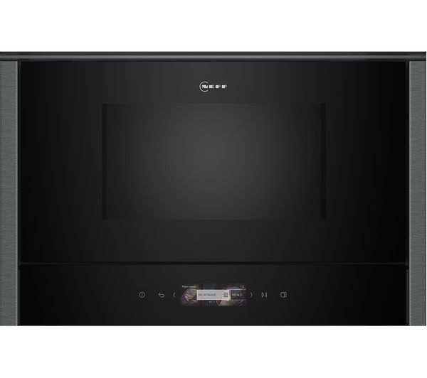 Neff N70 Nr4wr21g1b Built In Solo Microwave Graphite