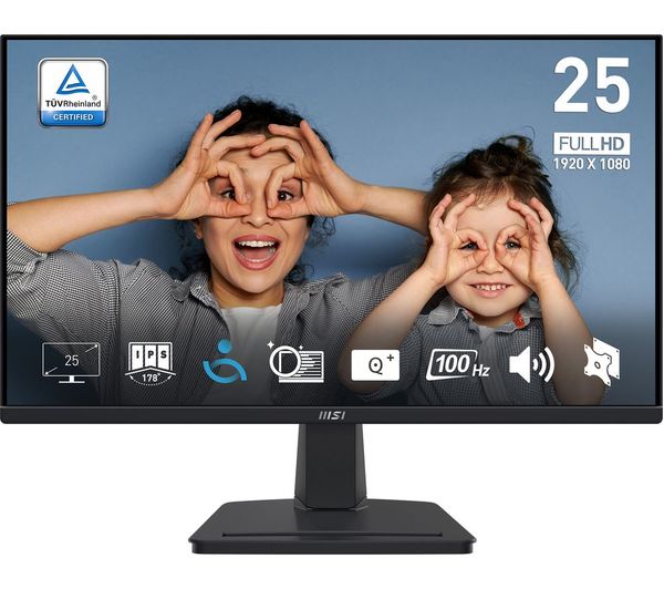 Msi Pro Mp251 Full Hd 245 Ips Lcd Monitor Black