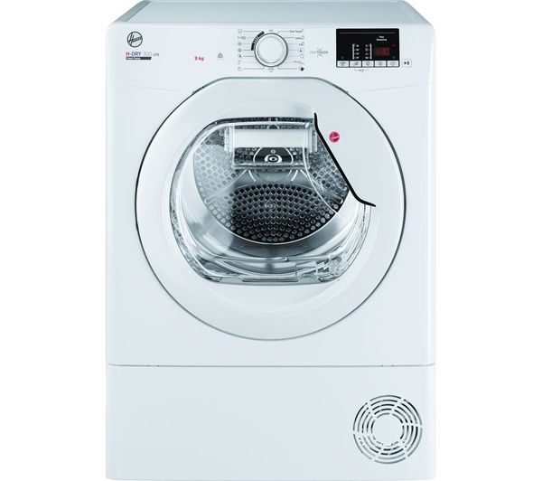 Hoover H Dry 300 Hle H9a2de 80 Wifi Enabled 9 Kg Heat Pump Tumble Dryer White