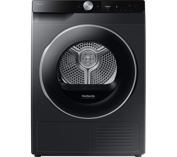 SAMSUNG Series 7 OptimalDry DV90T6240LB/S1 9 kg Heat Pump Tumble Dryer - Black