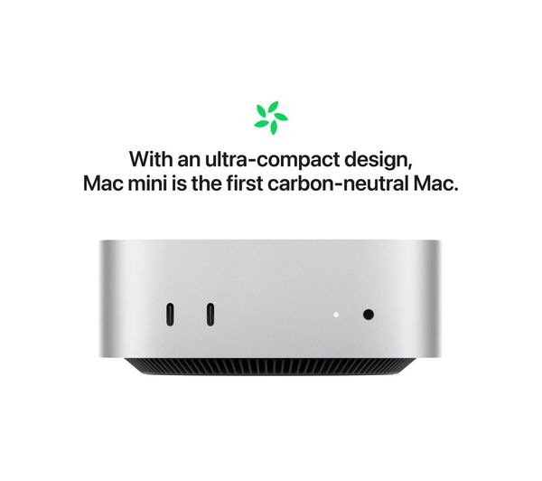 APPLE Mac mini (2024) - M4 Pro, 512 GB SSD, Silver - MCX44B/A