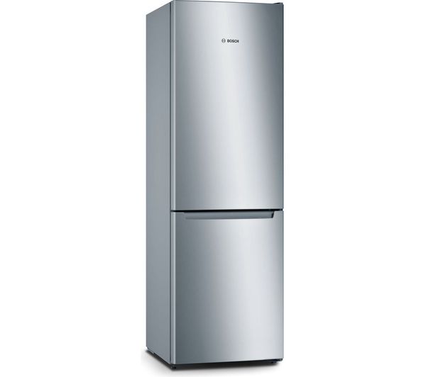BOSCH Series 2 KGN33NLEBG 70/30 Fridge Freezer - Stainless Steel