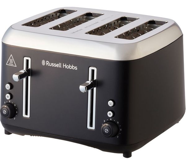 Russell Hobbs Addison 27740 4 Slice Toaster Matte Black