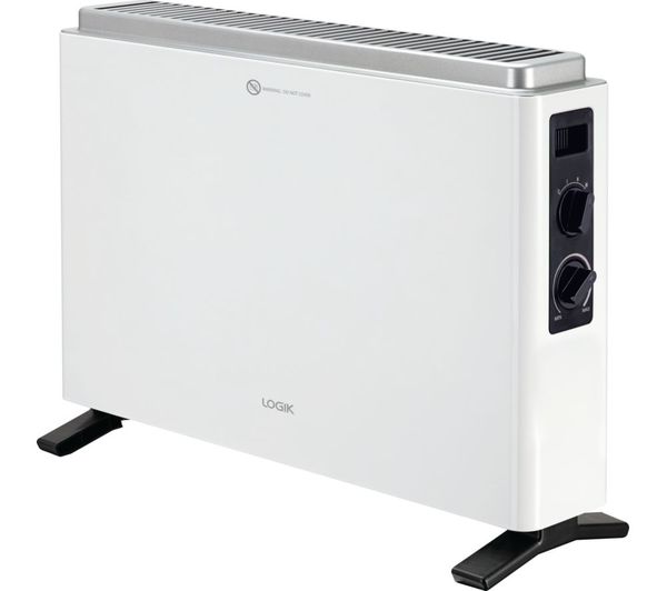 Logik L20chw25 Convector Heater White Black