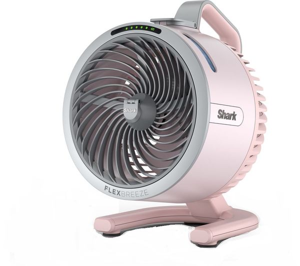 Photos - Other Climate Systems SHARK FlexBreeze HydroGo FA050UKPK Portable 6.8" Misting Turbo Fan - Ballet Pink & Cool Gray 