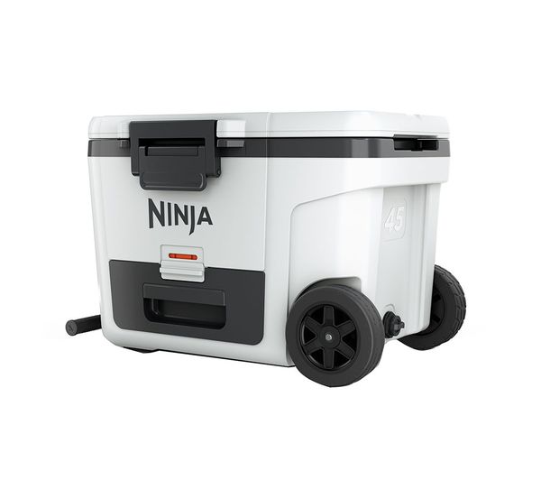 Ninja Fb245ukwh Frostvault 42l Wheeled Cooler With Dry Zone Cloud White