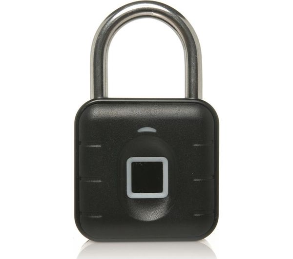 GROOV-E My Lock Smart Fingerprint Padlock - Black