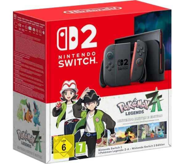 NINTENDO Switch 2 & Pokémon Legends Z-A Bundle - 10017152 - Currys