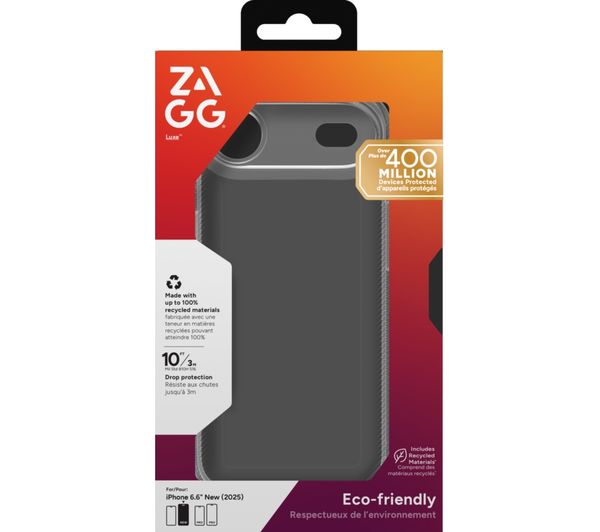 An image of ZAGG Luxe iPhone Air Case - Clear
