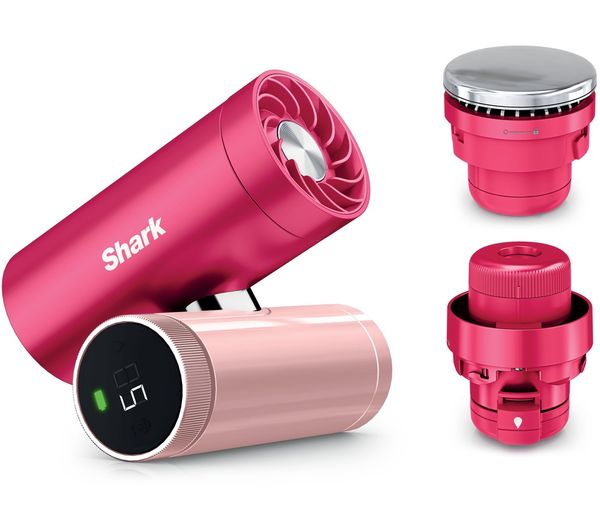 An image of SHARK ChillPill FA022UKPK 3-in-1 Fan, Mist & InstaChill System - Dragon Fruit