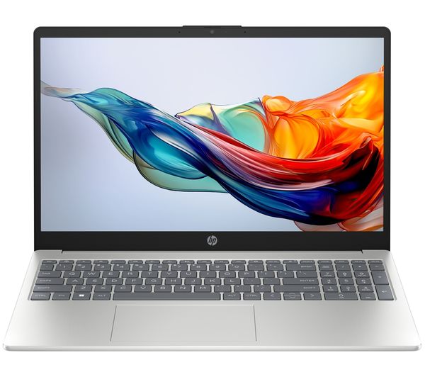 An image of HP 15-fc1501sax 15.6" Laptop - AMD Ryzen 5, 512 GB SSD, Silver