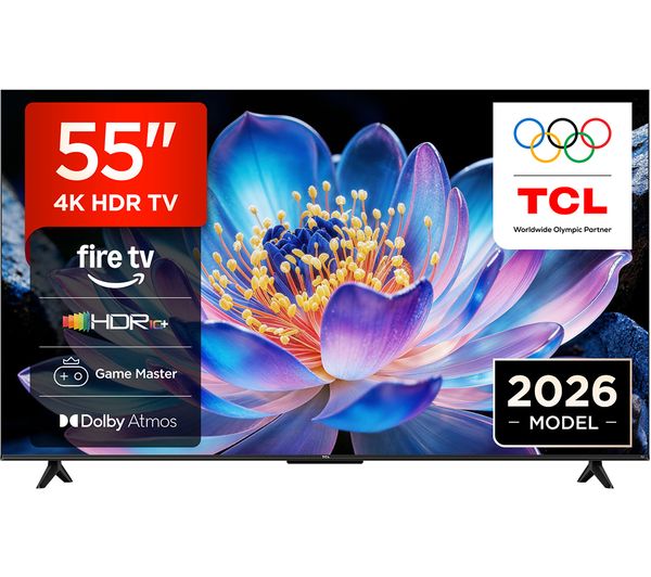 An image of TCL V6D 55" LED 4K HDR Smart Fire TV 2026 - 55V6D-UK