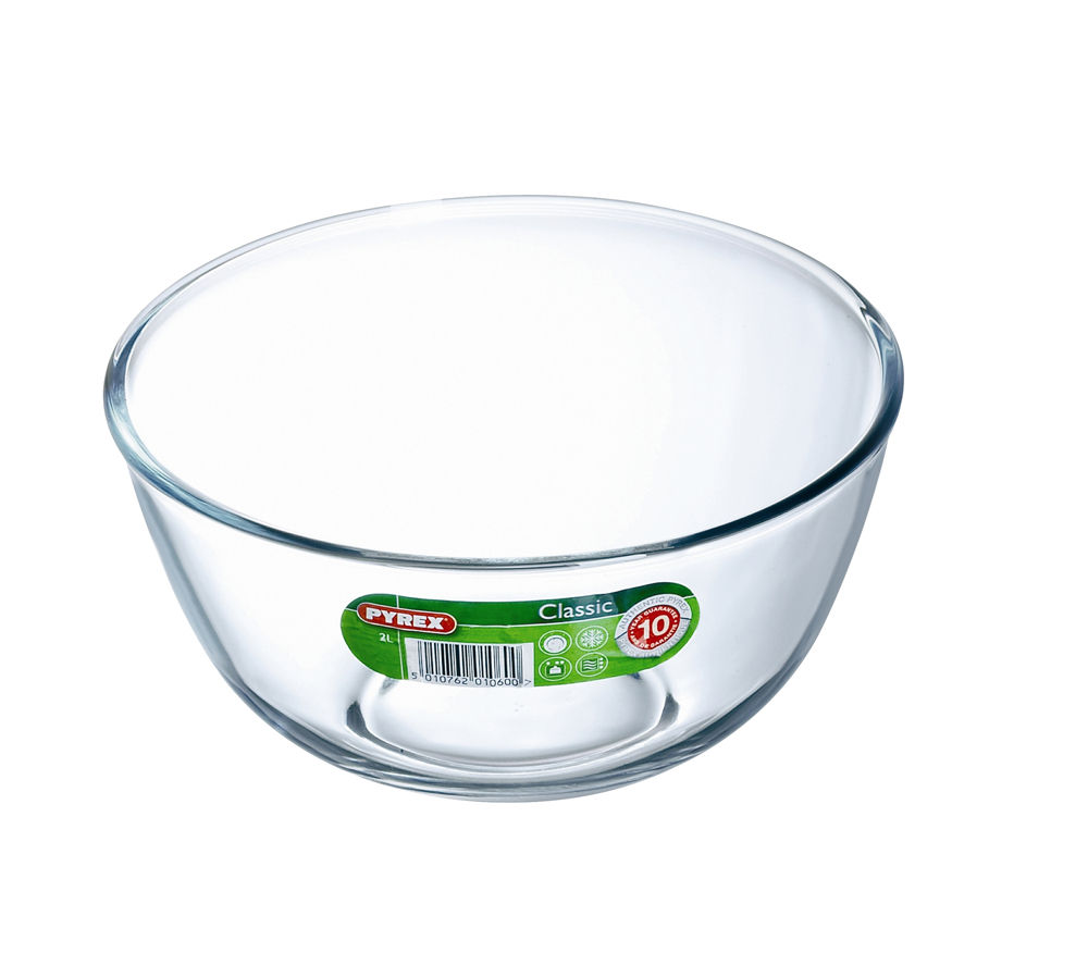 2-litre Bowl, Transparent