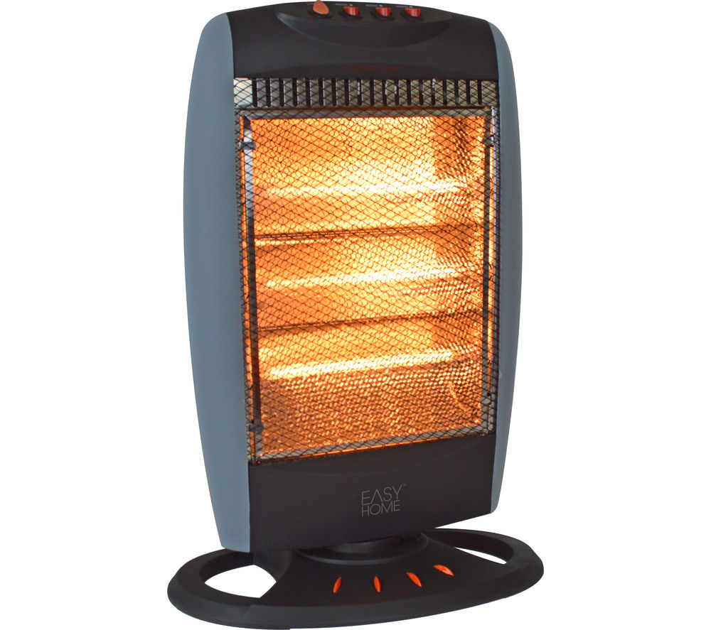 HH-1200W1PKB Portable Panel Heater - Black & grey