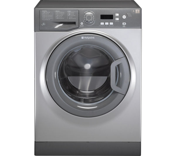 HOTPOINT Aquarius WMAQF641G Washing Machine - Graphite, Graphite