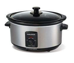 MORPHY RICHARDS 48709 Slow Cooker - Stainless Steel