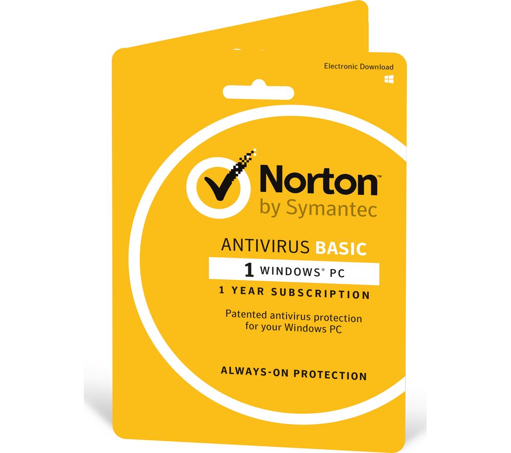 NORTON Antivirus Basic specs