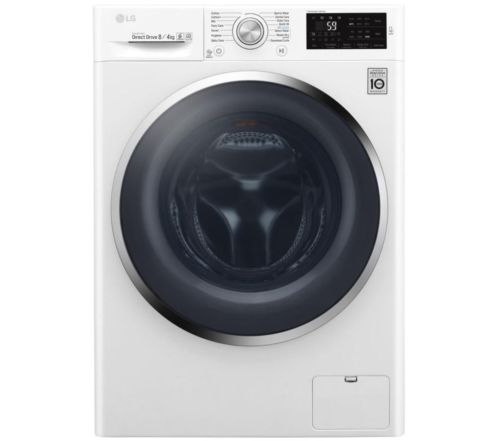 LG F4J6AM2W NFC 8 kg Washer Dryer Review