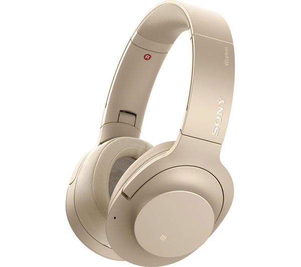 SONY WH-H900N Wireless Bluetooth Noise-Cancelling Headphones - Gold, Gold