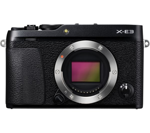 FUJIFILM X-E3 Mirrorless Camera - Black, Body Only, Black