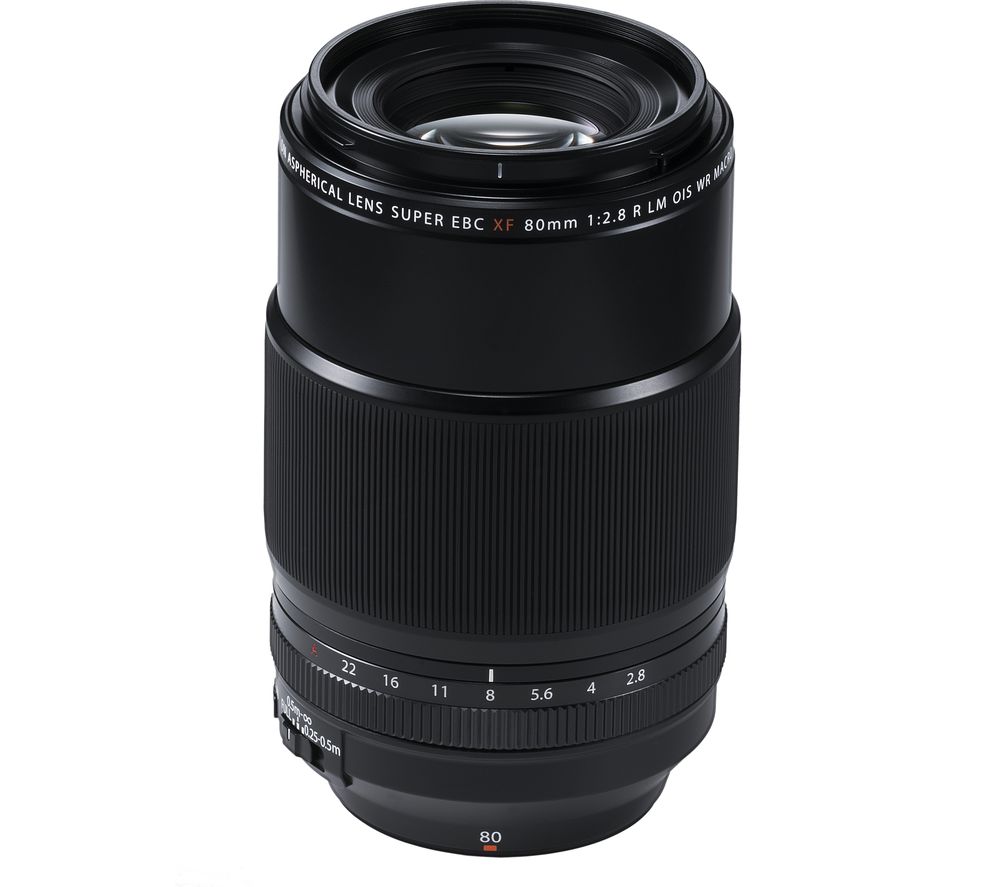 FUJIFILM FUJINON XF 80 mm f/2.8 R LM OIS WR Macro Lens Deals | PC World