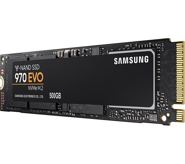 SAMSUNG 970 EVO M.2 Internal SSD - 500 GB