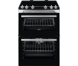 ZANUSSI ZCV660TRXE 60 cm Electric Ceramic Cooker - Stainless Steel