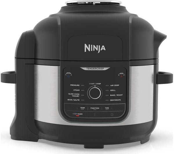 Image of NINJA Foodi OP350UK Multi Pressure Cooker & Air Fryer - Black & Silver