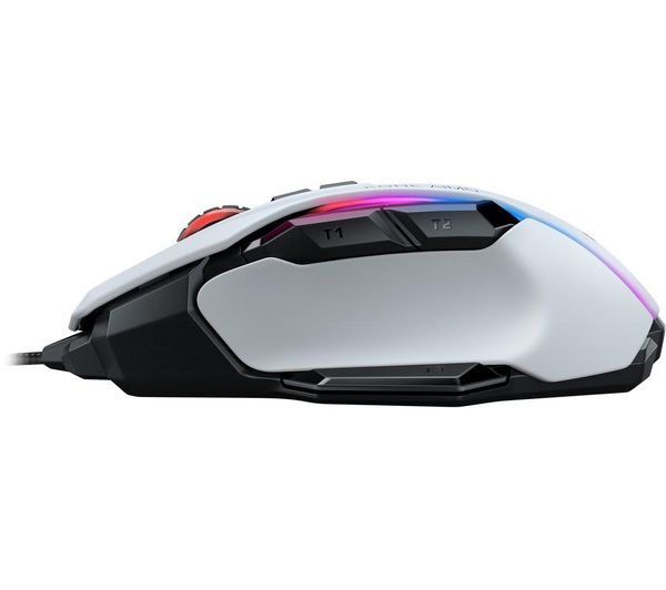 Buy Roccat Kone Aimo Rgb Optical Gaming Mouse White Free Delivery Currys