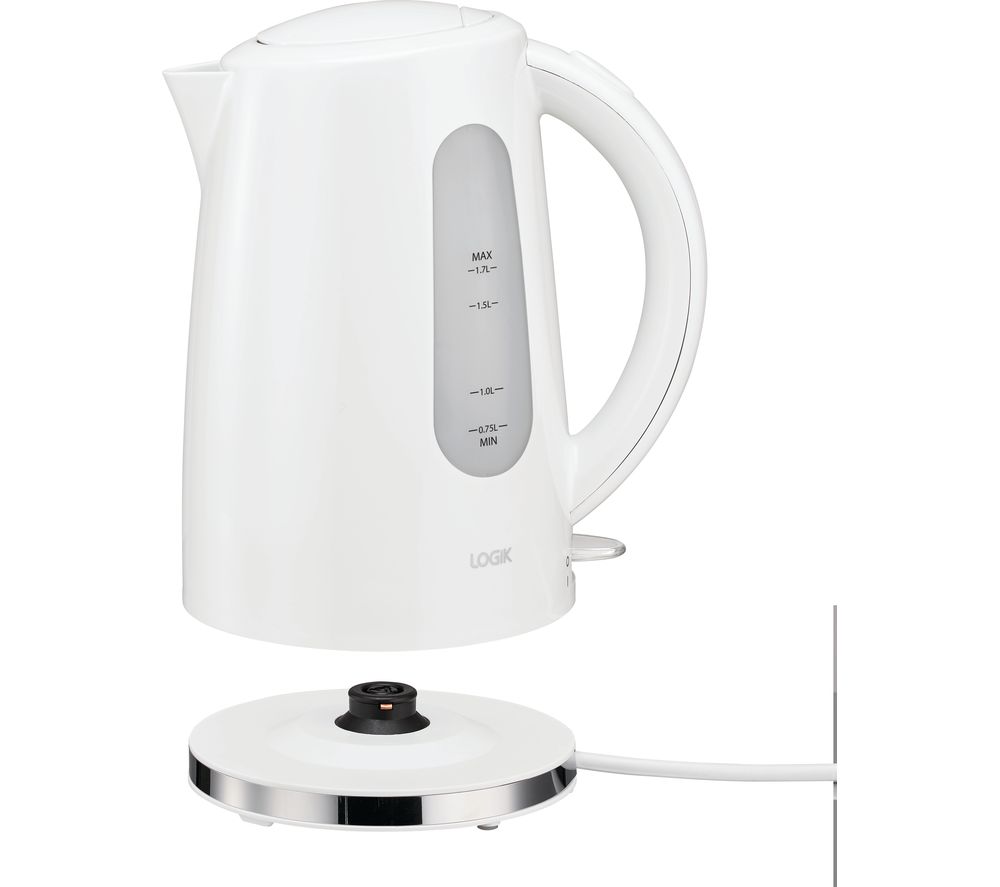 LOGIK L17PKWS21 Jug Kettle White Fast Delivery Currysie