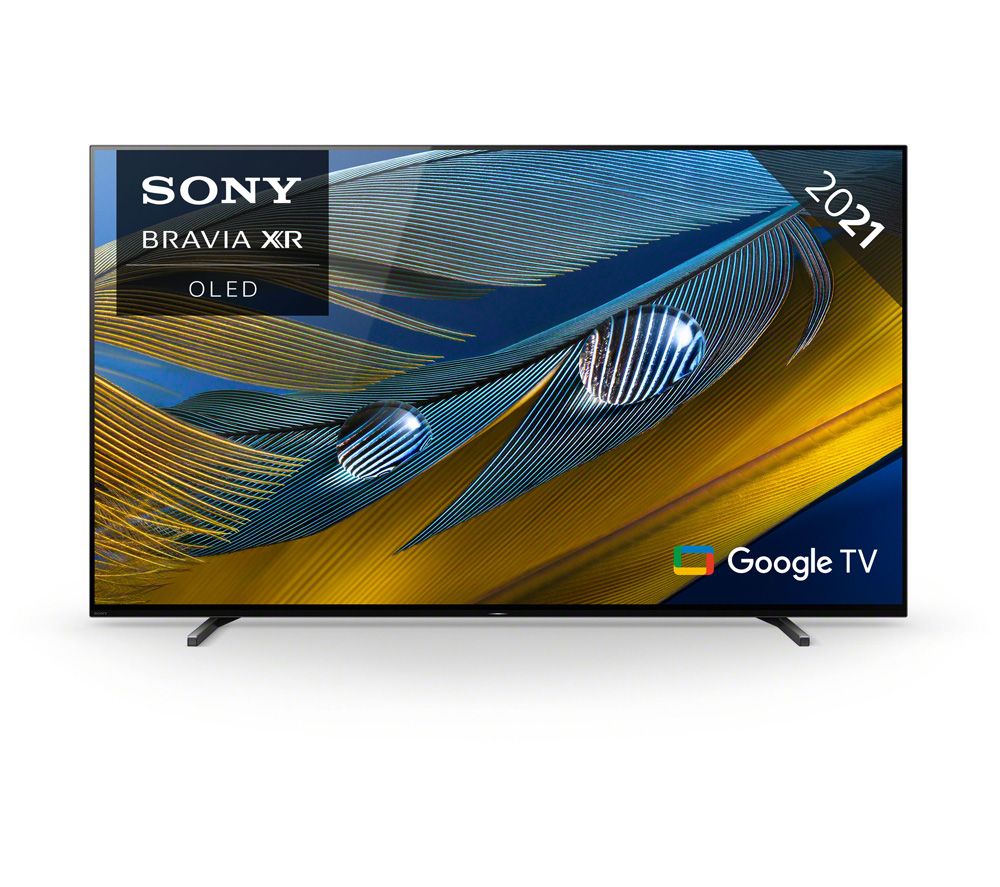 SONY BRAVIA XR65A80JU 65" Smart 4K Ultra HD HDR OLED TV with Google TV & Assistant
