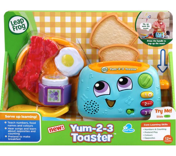 LEAPFROG Yum-2-3 Toaster - 609803 - Currys Business