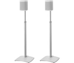 WSSA2-W2 Sonos Play 1 / Play 3 Speaker Stand - White, Pack of 2
