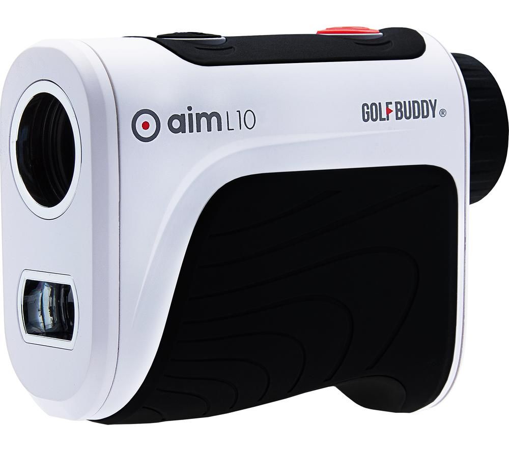 GOLF BUDDY Aim L10 6 x Laser Range Finder - Black & White
