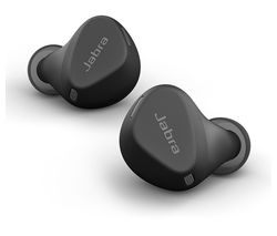 Elite Active 4 Wireless Bluetooth Noise-Cancelling Sports Earbuds - Black