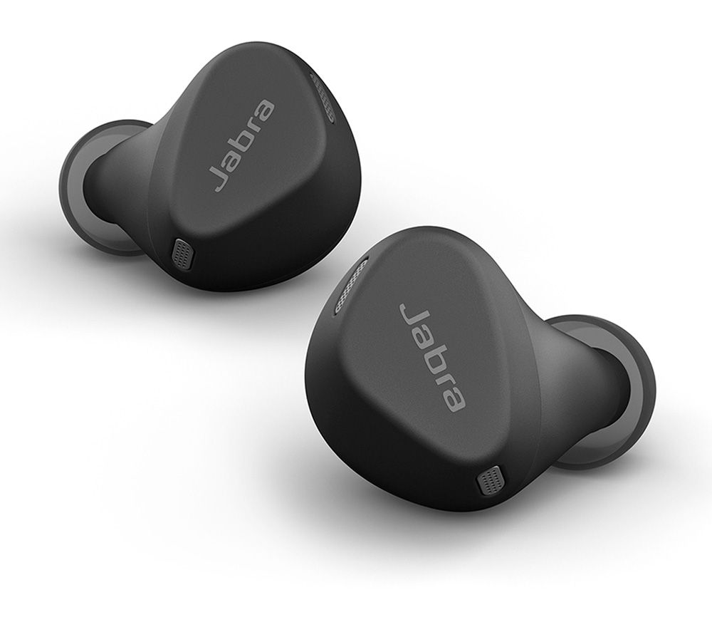 JABRA Elite Active 4 Wireless Bluetooth Noise-Cancelling Sports Earbuds - Black