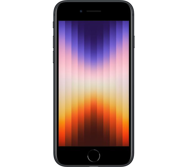 IPHONESE2022 - APPLE iPhone SE (2022) - 64 GB, Midnight - Currys 